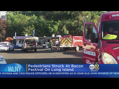 People Struck By Humvee At Long Island Bacon Festival