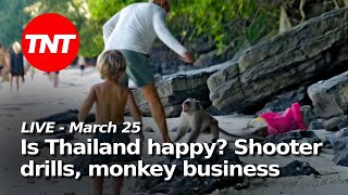 Download lagu Are Thais happy Thai school shooter drills monkey ... mp3