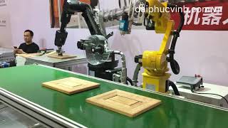 Robot sơn - Robot chà nhám