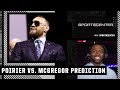 Ryan Clark predicts McGregor wins by TKO in the 3rd round vs. Poirier at #UFC264 | SportsCenter