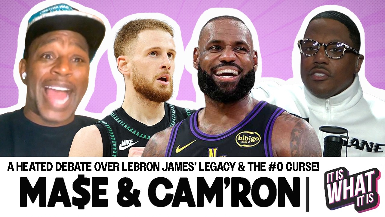 MA$E & CAM'RON HAVE HEATED DEABTE OVER LEBRON JAMES' LEGACY & THE #0 CURSE IS CRAZY! | S8 EP75