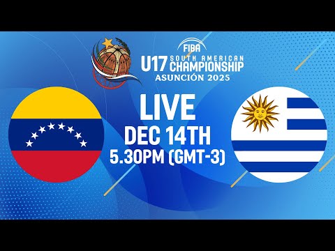 Venezuela v Uruguay | Full Basketball Game | FIBA U17 South American Championship 2025
