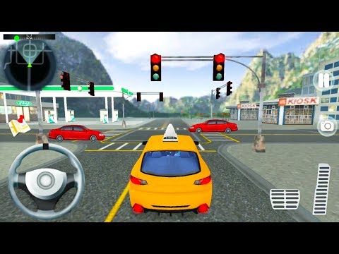 City Taxi Driving Game 2020 - Drive To The Airport - Android Gameplay