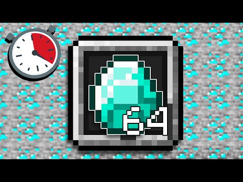 SB737 - How fast can I find 64 Diamonds in Minecraft?
