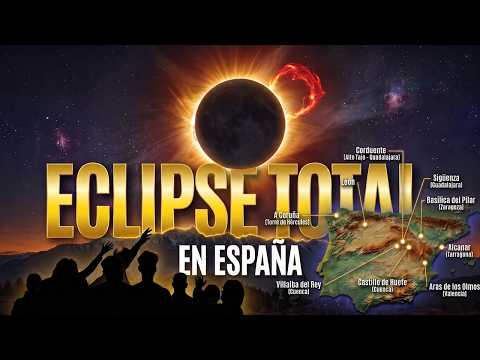 Des de la Corunya fins a Tarragona, els millors moments de l'eclipsi solar total a Espanya