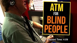 How Blind People Use The ATM