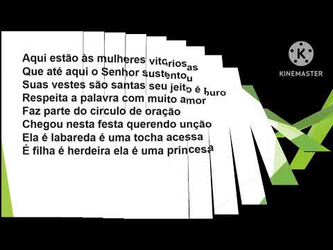 Mulheres Vitoriosas (Com Voz e Letra) Débora Rodrigues  Ellos de Amor
