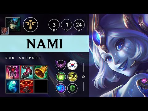 Nami Support vs Karma - KR Master Patch 25.16