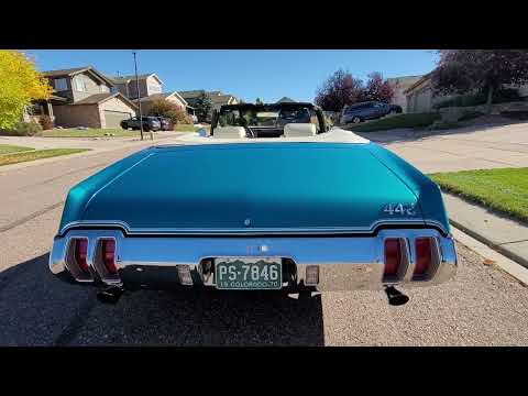 1970 Oldsmobile 442 W30 Convertible