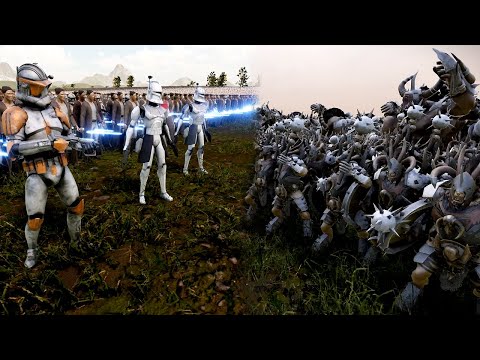 Jedi Knights & Clone Troopers vs Beast Army | Ultimate Epic Battle Simulator 2 | UEBS 2