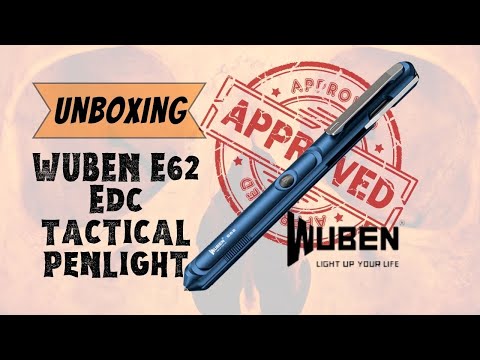 Wuben E62 Multifunctional Penlight Unboxing