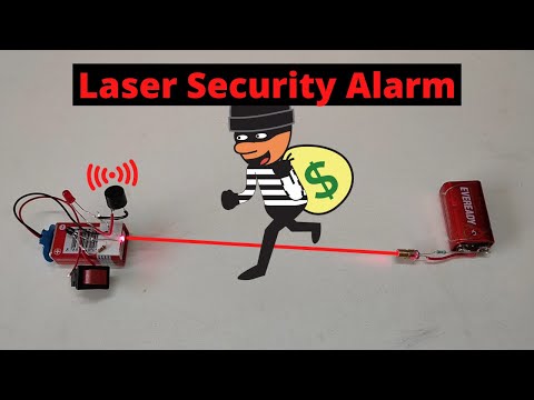 Laser Security Alarm| Electronic Buzz