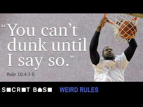 How pregame dunks used to give the other team a chance to score before tipoff | Weird Rules