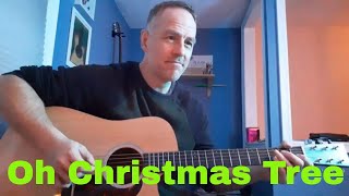 Oh Christmas Tree - Easy acoustic guitar lesson