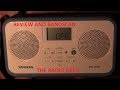 Sangean PR D19 AM FM Radio review and band scan