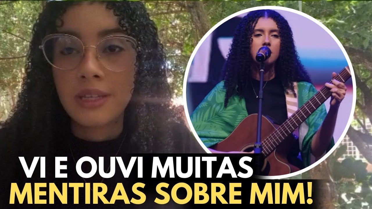 Aymeê Rocha (Evangelho de Fariseus) chora ao expor sua história após muitas especulações sobre ela