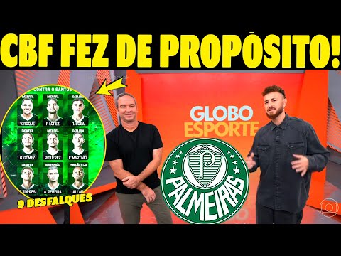 HOJEE!! GLOBO ESPORTE PALMEIRAS! SEGUNDA FEIRA AGITADA NO VERDÃO! NOTICIAS PALMEIRAS HOJE!
