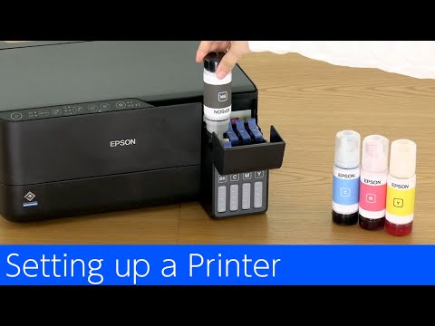 video huong dan cai dat may in phun mau epson ecotank l3550