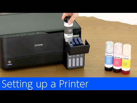 ET-2830/L3550 - Setting Up a Printer