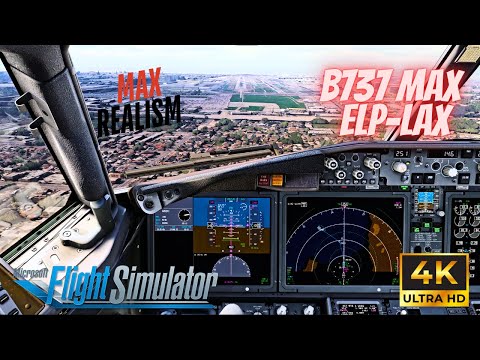 Microsoft Flight Simulator 2020| Boeing 737 MAX Full Flight MAX REALISM
