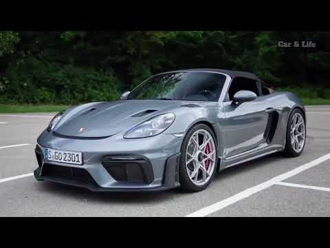 Porsche 718 spyder rs 2024/ The last model to use the Boxster engine