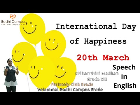International Day Of Happiness 2021 Happier Together 20 March English