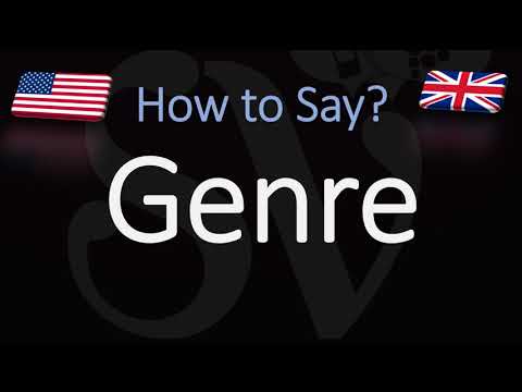 Part of a video titled How to Pronounce Genre? (CORRECTLY) - YouTube