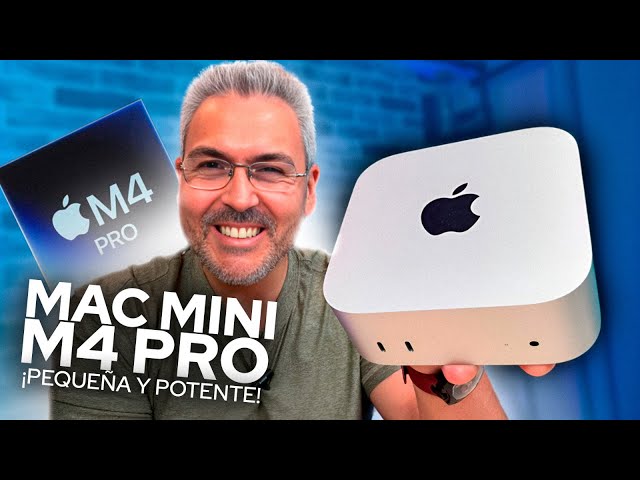 Vídeo relacionado con Apple 2024 Mac Mini con Chip Apple M4 con CPU 10 núcleos, GPU 10 núcleos (16GB de RAM, 256GB SSD de Almacenamiento) Plateado (Reacondicionado)