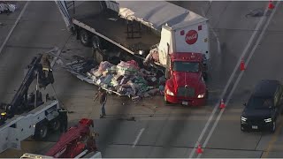 I-45 crash near SH-242 cleared after causing major delays