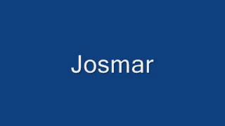 Video thumbnail of "Josmar El amor mas fiel"