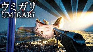 【ウミガリ | UMIGARI】巨大海洋生物と喋る魚が獲れるヤバい海でビビり散らかす7【ホラーゲーム】