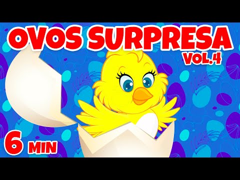 Ovos Surpresa Vol. 4 - Giramille 6 min | Desenho Animado Musical