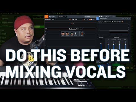 How to Pre Vocal Process before you mix | Mix Tutorial