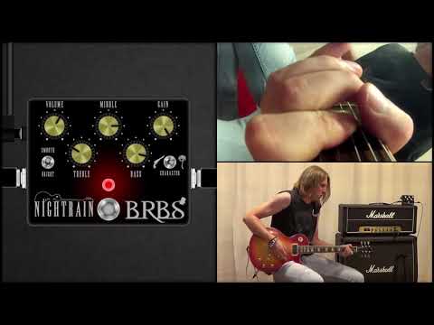 BRBS Nightrain 2022 - Slash JCM #34 #36 amp in a box pedal - black image 4