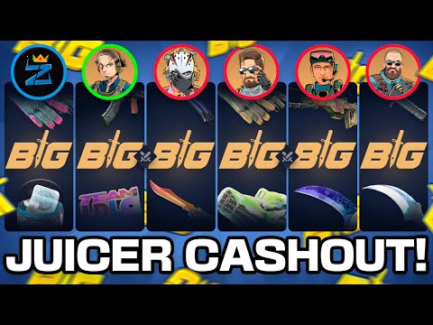 HOLY SH*T… HUGE PULLS ON 2v2v2 BATTLES LED TO A JUICER CASHOUT ON CSGOBIG!!