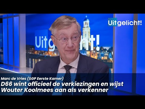 Featured! November 7, 2025 - Marc de Vries: "The SGP will not tolerate a complete cabinet"