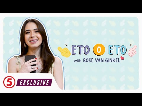 EXCLUSIVE ETO O ETO WITH ROSE VAN GINKEL
