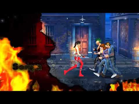 Rage Fight of Streets - Beat Em Up Game Video