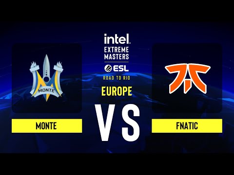 Monte vs. fnatic - Map 1 [Nuke] - IEM Road to Rio 2022 Europe Open Qualifier 2