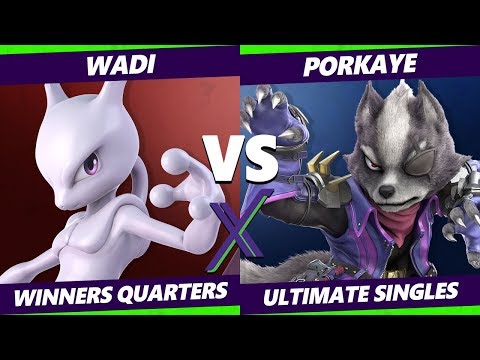 S@X 342 Winners Quarters - WaDi (Mewtwo, Dark Samus) Vs. Porkaye (Wolf) Smash Ultimate - SSBU