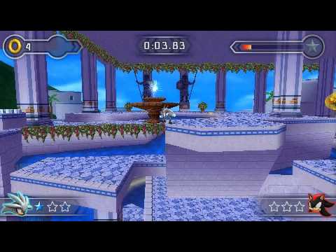 Sonic rivals 2-Silver Story-Blue Coast Zone-Act2