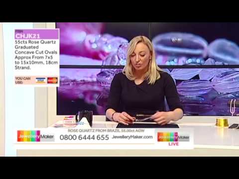 JewelleryMaker LIVE 12/02/14 (AM) How to use a beadloom