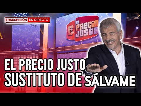 EL PRECIO JUSTO | SÁLVAME SE CANCELA Y SERÁ EL SUSTITUTO EN TELECINCO