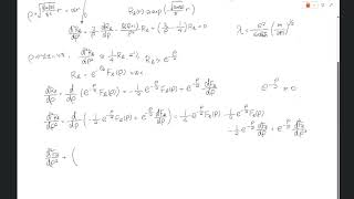 量子力学 第20回目 - 水素原子続き