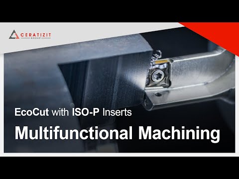 Multifunctional Machining: EcoCut with ISO-P Inserts
