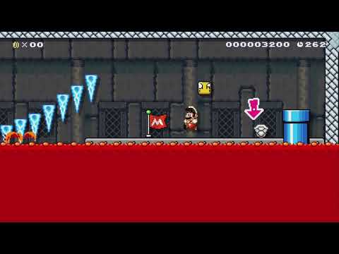 [SMMW] W6 Milkshake Meltdown by 3rd Bunny - Super Mario Maker 2 - No Commentary 1bw