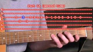 Oompa Loompa Song Guitar Lesson with Tabs - Easy Version