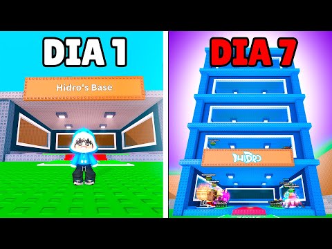 EVOLUI DE NOOB A PRÓ EM 7 DIAS NO ROUBE UM BRAINROT!