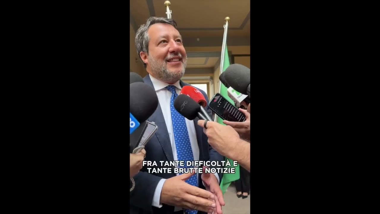 SALVINI ALL'INAUGURAZIONE DEL  NUOVO CENTRO DI AIUTO ALLA VITA BUZZI: "PIÙ SOSTEGNO ALLE MAMME"