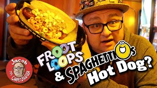 Froot Loop and SpaghettiO Hot Dog!!!  Plus America's Largest Candy Store